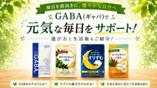 GABA(ギャバ)サプリおすすめ10選！選び方とストレスに負けない生活術も公開 